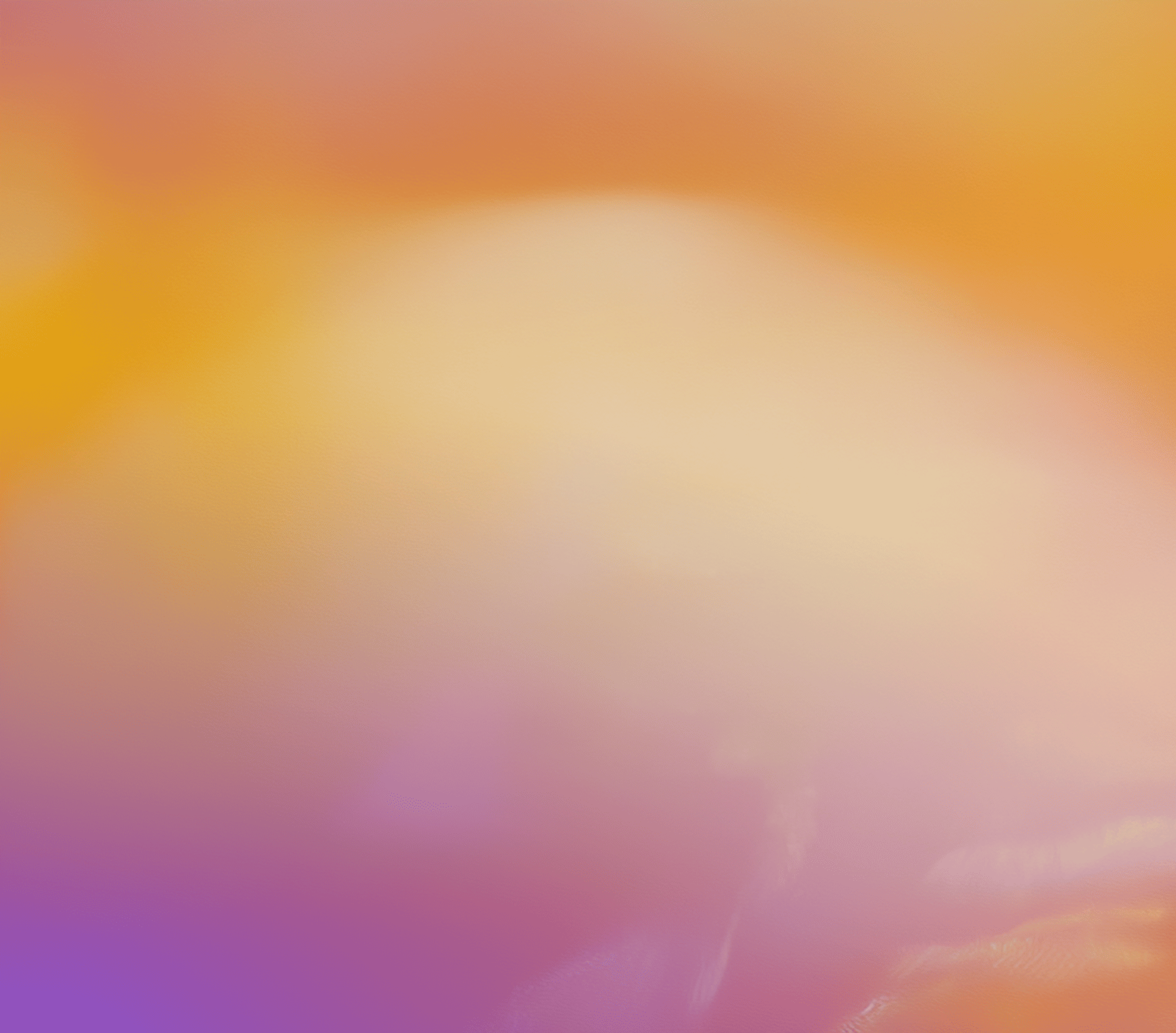 Purple and orange gradient shapes