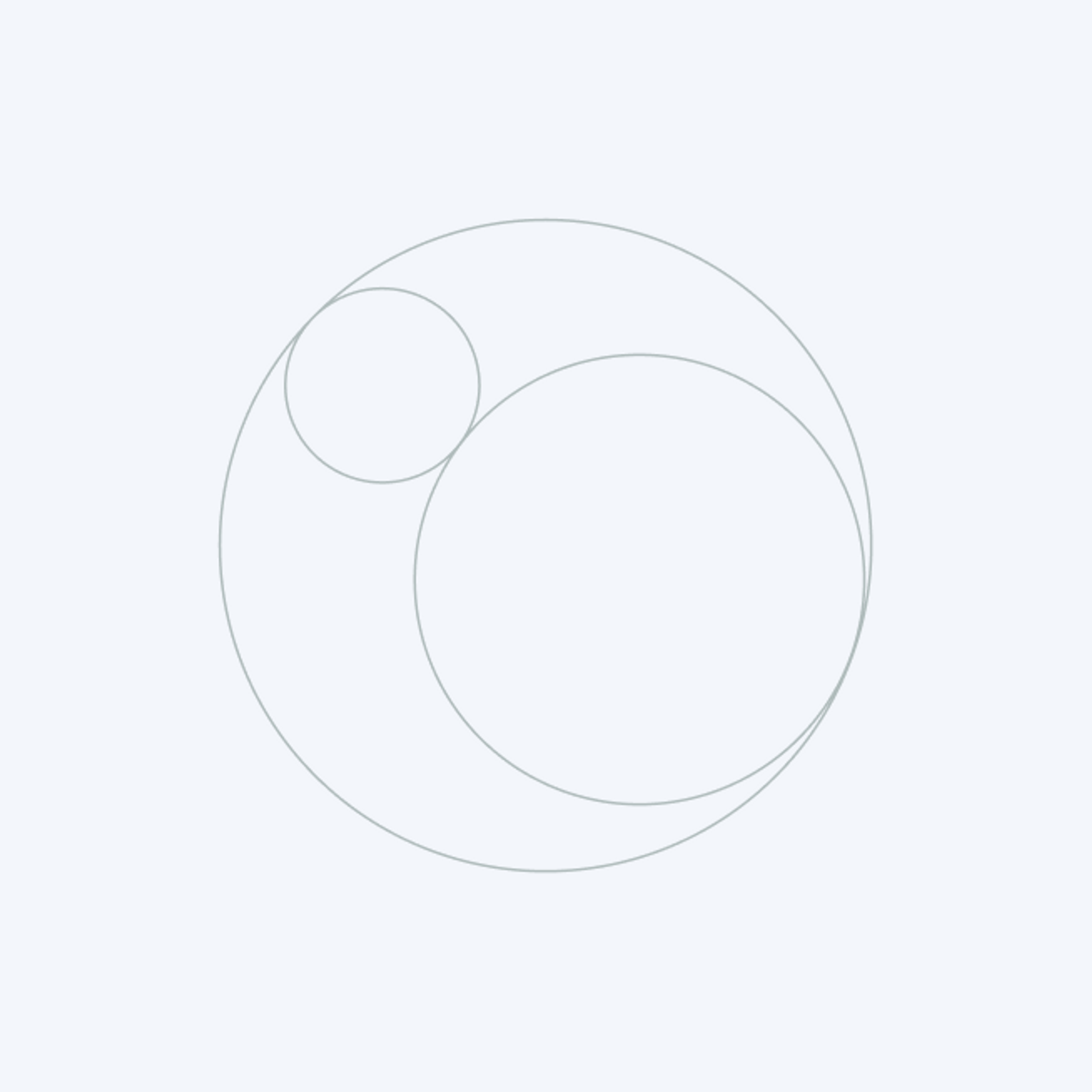 Circles within a gray square