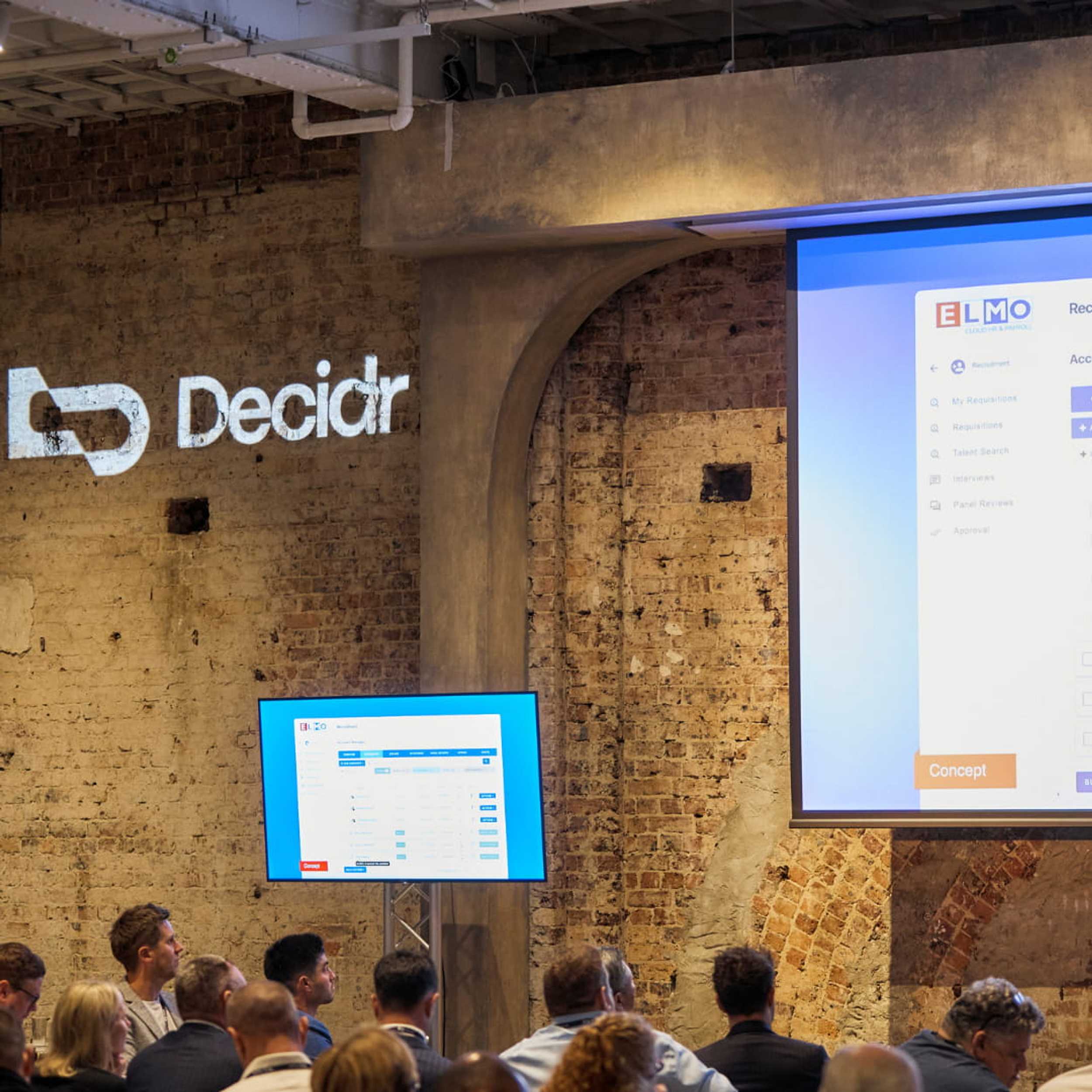 Elmo presentation at Decidr Discovery Day