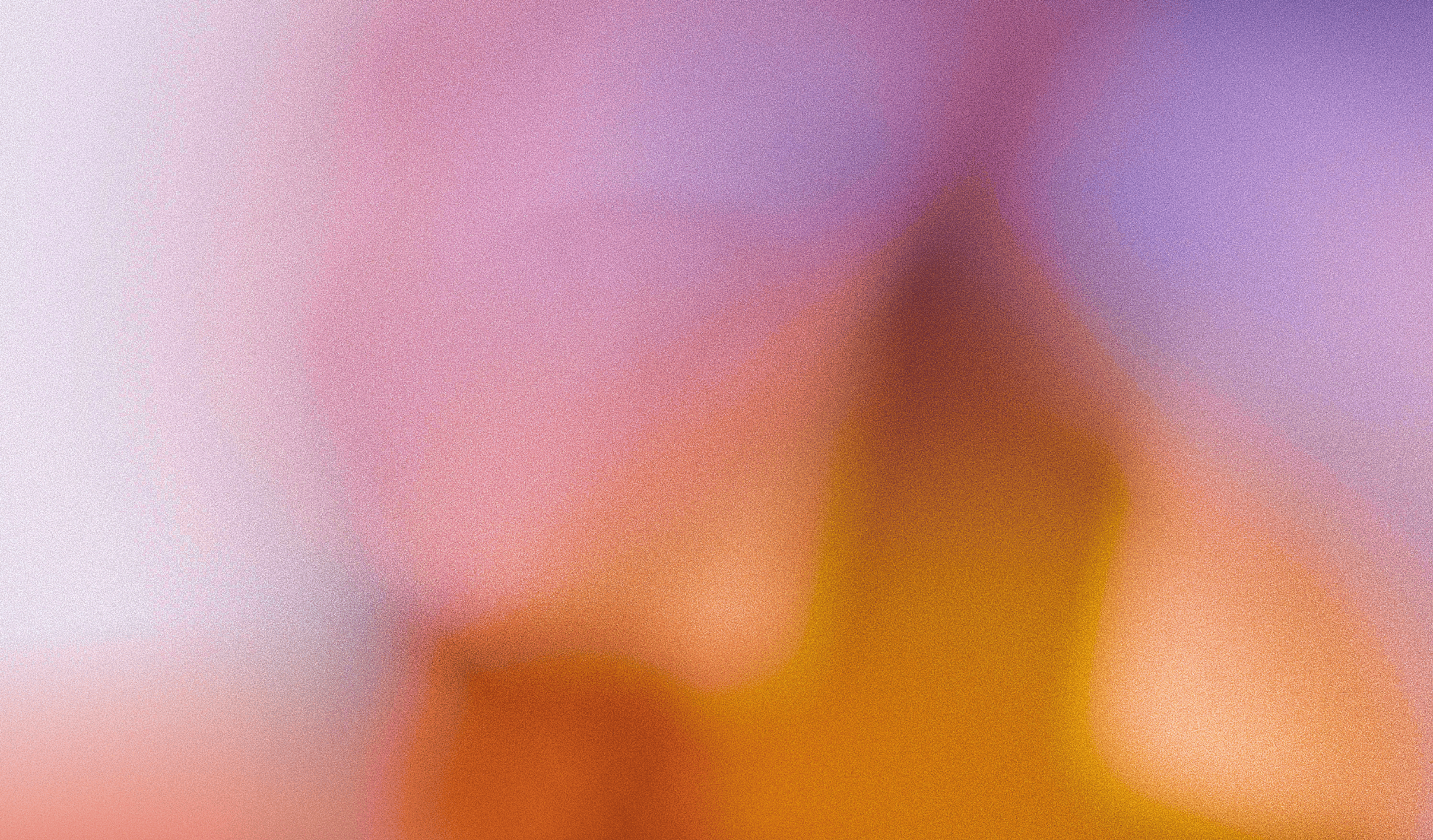 Pink and orange colours forming an abstract shape