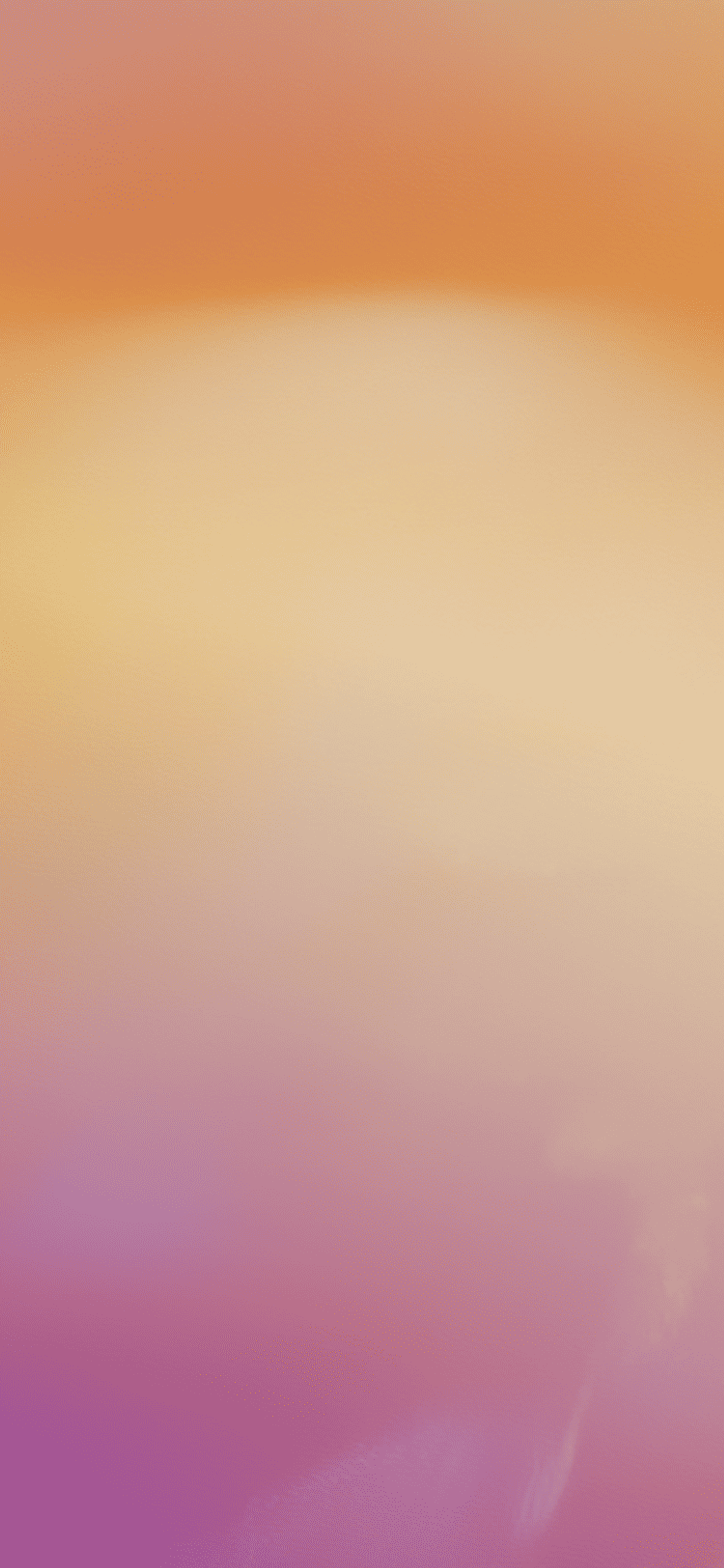 Purple and orange gradient shapes