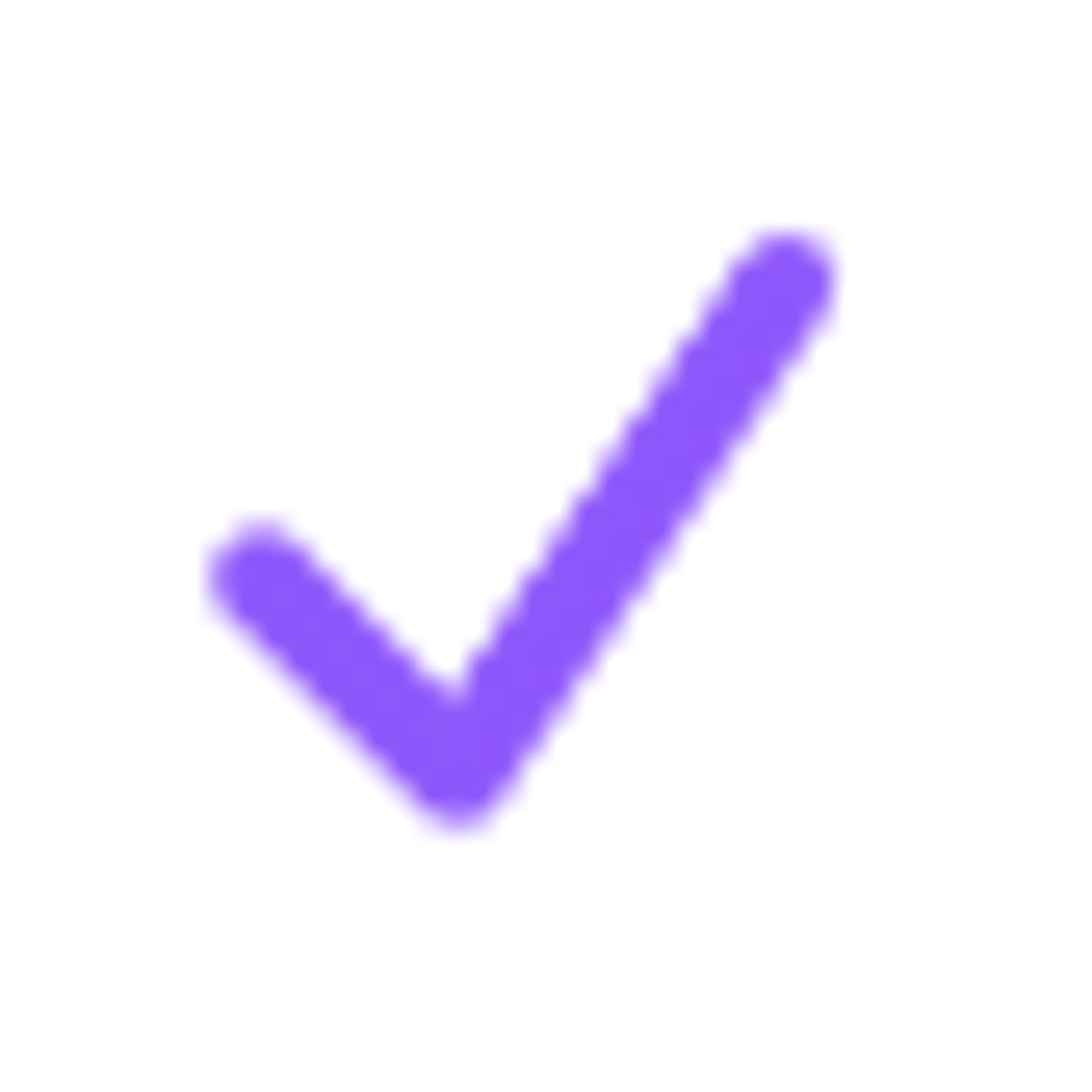 Purple checkmark icon