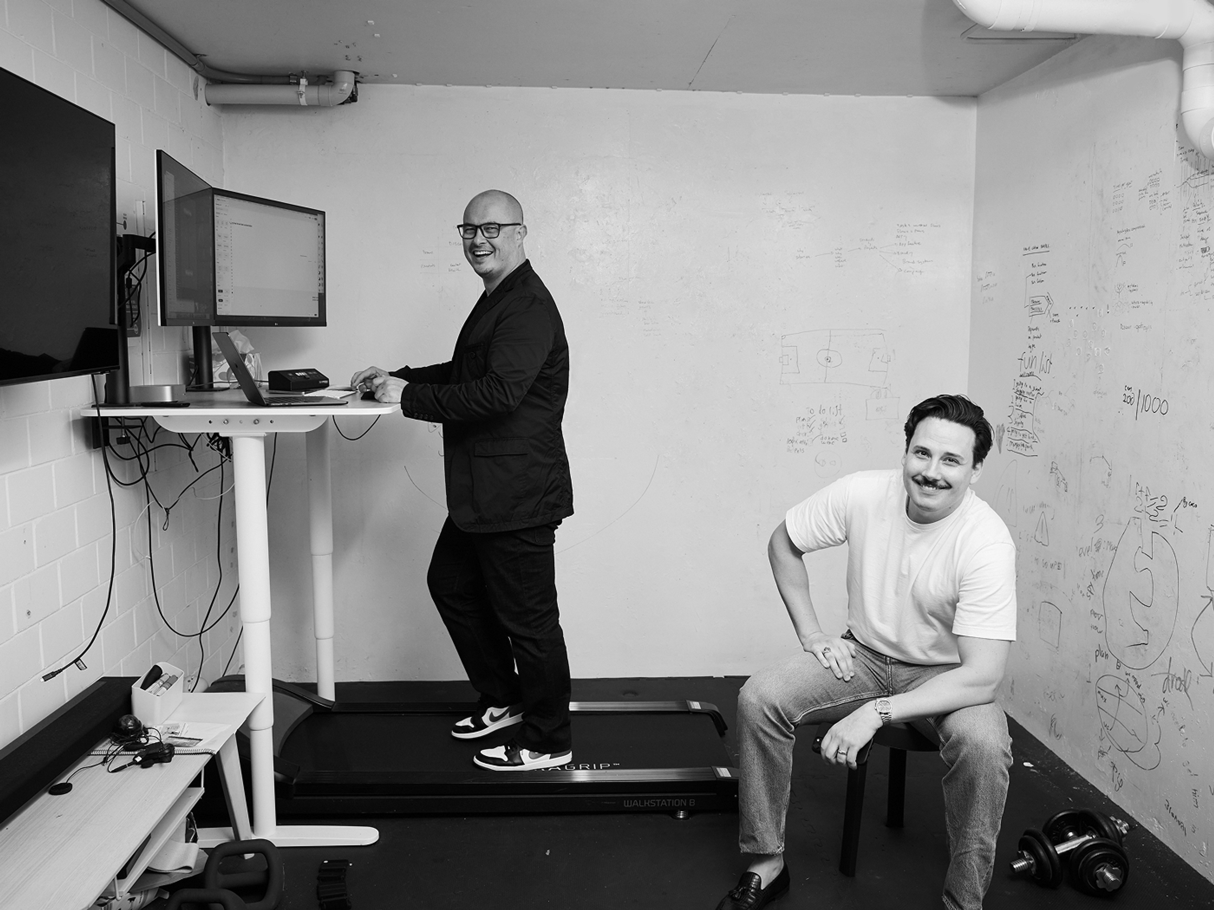 Paul Chan and David Brudenell