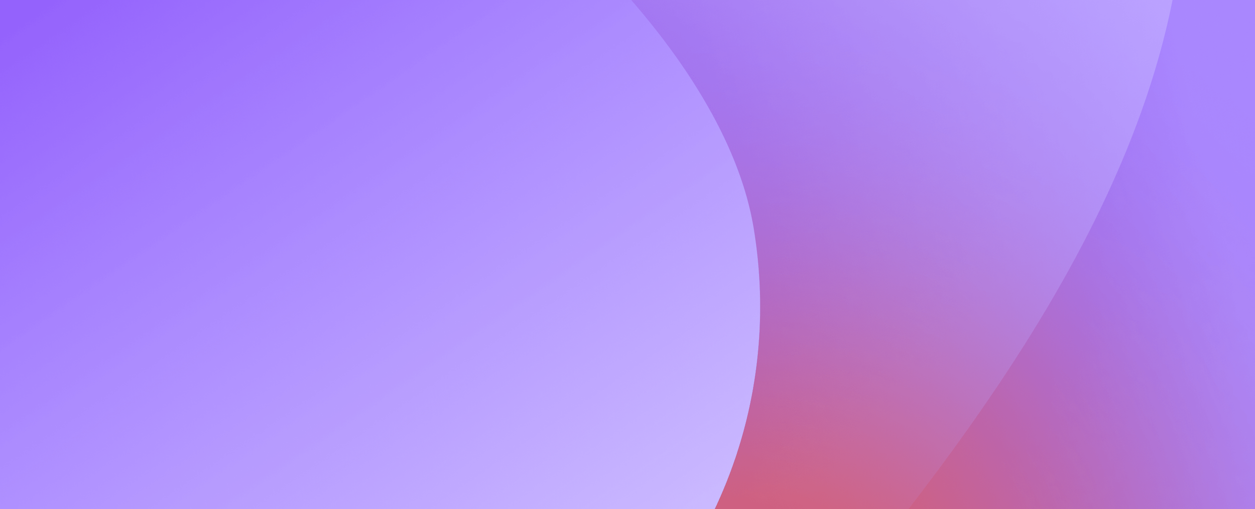 Abstract background with curved purple shapes