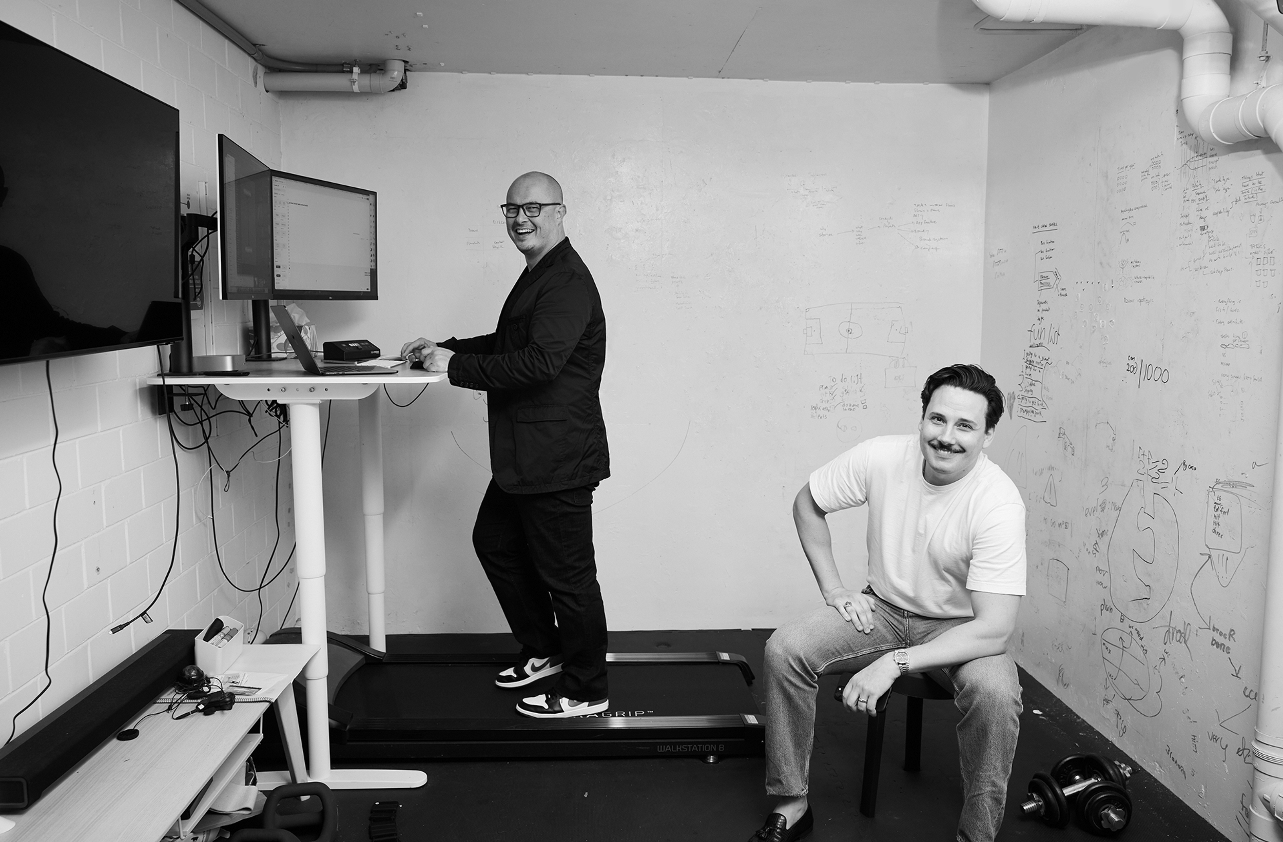 Paul Chan and David Brudenell