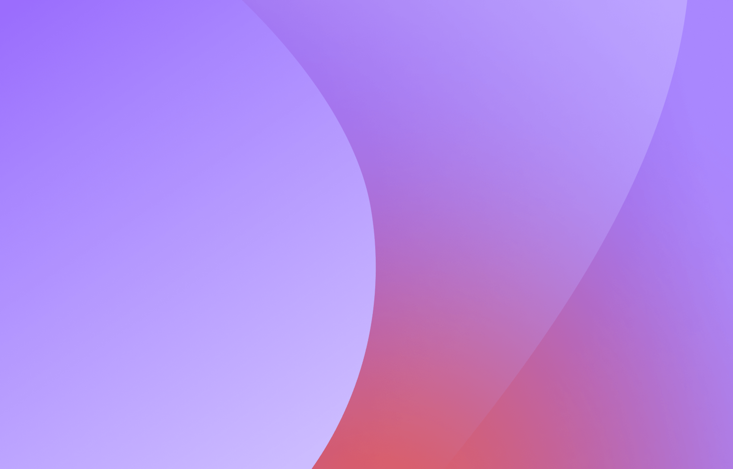 Abstract background with curved purple shapes